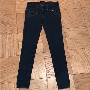 Dark wash skinny jeans from LF